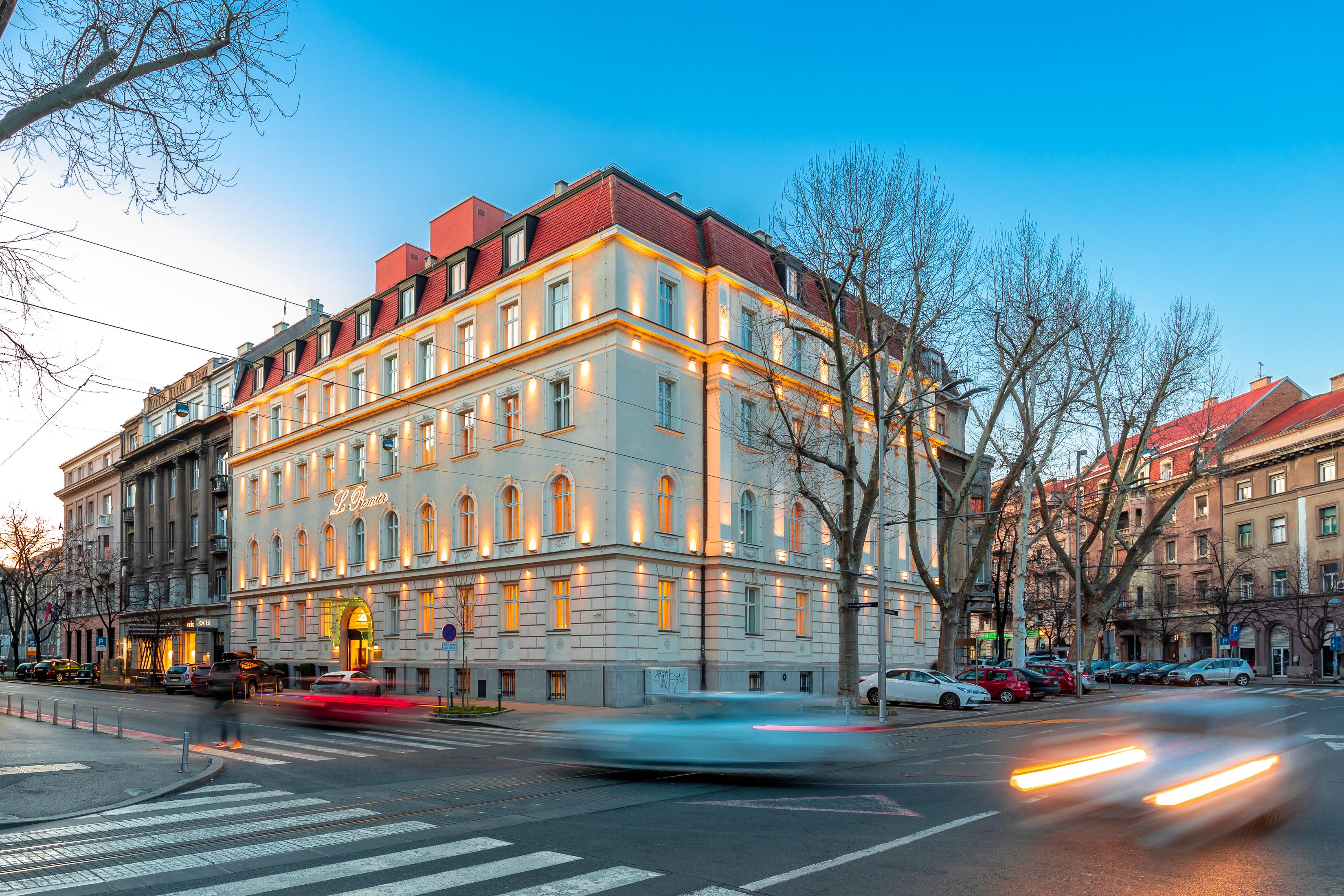 Hotel Le Premier Zagabria Esterno foto